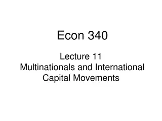 Understanding Multinationals and International Capital Movements in Econ 340