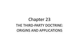 Understanding the Third-Party Doctrine in Privacy Law