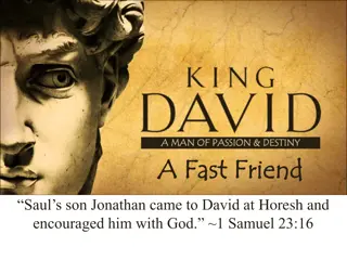 The Powerful Friendship Between David and Jonathan