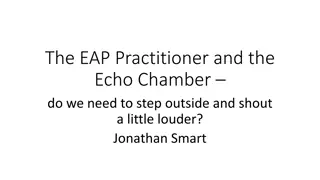 EAP Practitioner's Echo Chamber: Breaking Boundaries in Academic Discourse