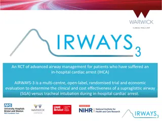 AIRWAYS-3 Trial: Advanced Airway Management in In-Hospital Cardiac Arrest