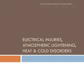 Electrical Injuries: Causes, Effects, and Post-Mortem Findings