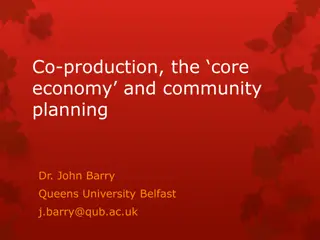 Understanding Co-Production in Community Planning