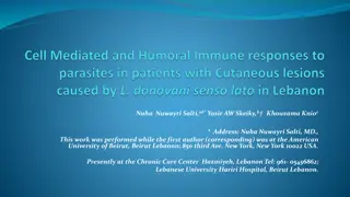 Immune Responses to Leishmania Infections in Eastern Mediterranean Region