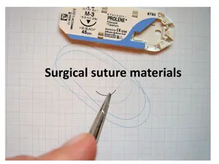 Surgical Suture Materials and Techniques