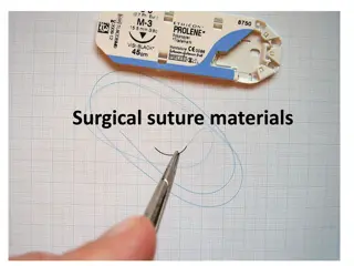 Surgical Suture Materials and Techniques