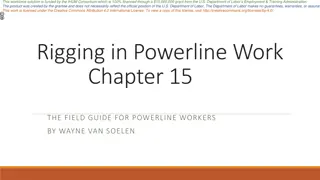 Rigging Guidelines for Powerline Workers