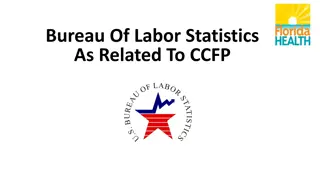 Bureau of Labor Statistics and CCFP Overview