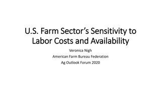 U.S. Farm Sector's Sensitivity to Labor Costs and Availability