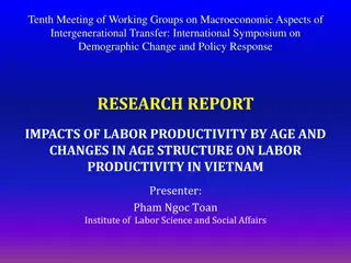 Impacts of Labor Productivity by Age and Changes in Age Structure on Labor Productivity in Vietnam