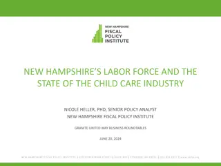 New Hampshire's Labor Force and Child Care Industry Analysis