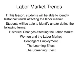 Evolution of the Labor Market: Historical Trends and Women's Participation