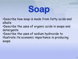 Soap Making and Uses of Sodium Hydroxide