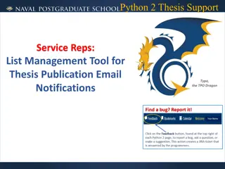 Python Thesis Support Service Reps List Management Tool