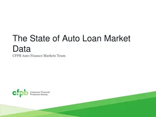 Assessment of Available Data Sources in Auto Loan Market