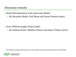 Racial Discrimination in Auto Loan Market: Insights & Impacts