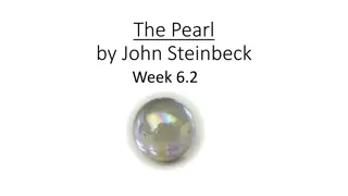 Engaging Activities for The Pearl by John Steinbeck Study Week