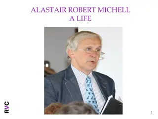 A Tribute to Professor Alastair Robert Michell's Life and Achievements