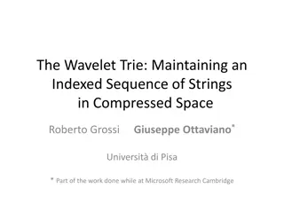 Efficient Maintenance of Indexed String Sequences in Compressed Space