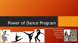 Inspiring Power of Dance Program at St. Peter's Community Arts Academy