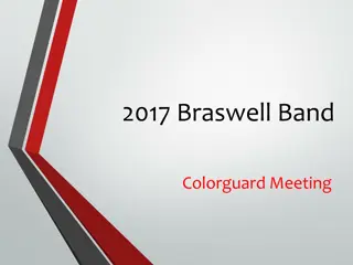 2017 Braswell Band Colorguard Meeting Highlights