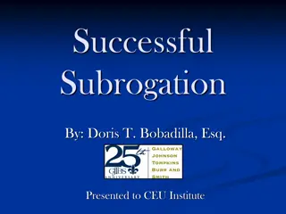 Understanding Subrogation in Insurance: Legal Theories and Importance