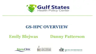 Gulf States Health Policy Center Overview