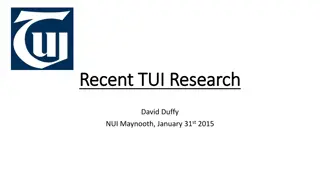 Insights from Recent TUI Research on CPD and Guidance Support