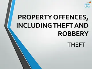 Theft Offences: Elements and Case Law