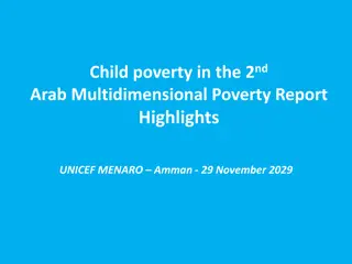 Child Poverty in the Arab Region: Insights from the Arab Multidimensional Poverty Reports