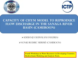 Capacity of CHYM Model to Reproduce Flow Discharge in the Sanaga River Basin