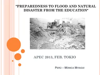 Understanding Water Volume and Rainfall Dynamics for Disaster Preparedness