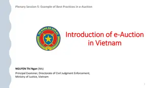 Best Practices in e-Auction Implementation in Vietnam