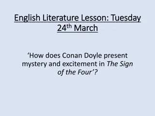 Unraveling Mystery and Excitement in Conan Doyle's 