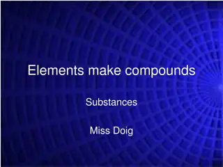 Compounds and Elements through Experiments