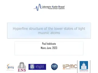 Insights into Hyperfine Structure of Light Muonic Atoms by Paul Indelicato