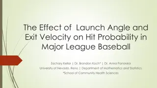 The Effect of Launch Angle and Exit Velocity on Hit Probability in Major League Baseball