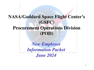 NASA Goddard Space Flight Center Overview