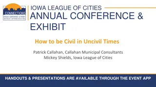 Addressing the Decline of Civility in City Governance