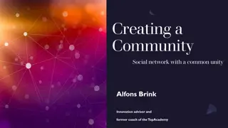 Building a Community: Embracing Unity and Innovation with Alfons Brink