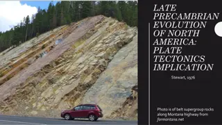 Evolution of North America's Rocks: Plate Tectonics Influence