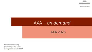 Transforming AXA for Success: A Strategic Consulting Presentation