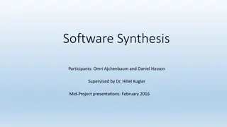 Automated Program Synthesis and Application in Game Programming