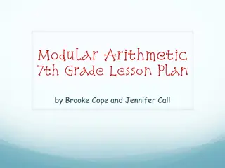 Modular Arithmetic and Time Concepts in 7th Grade Math