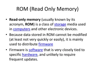 ROM: Read-Only Memory in Computers