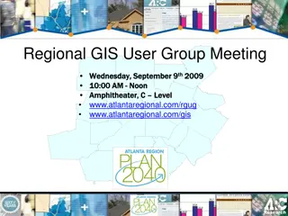 Regional GIS User Group Meeting & Cooperative Purchase Agreement