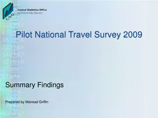 National Travel Survey 2009 - Summary Findings