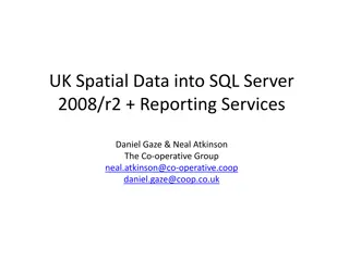 Utilizing UK Spatial Data in SQL Server 2008 R2 Reporting Services