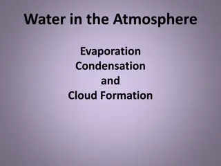 The Hydrologic Cycle and Water in the Atmosphere