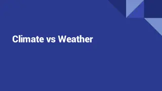 Understanding Climate vs. Weather: Key Differences and Interrelationships